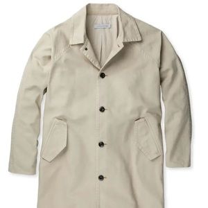 NWT Outerknown 100% organic cotton Century Car Coat, small